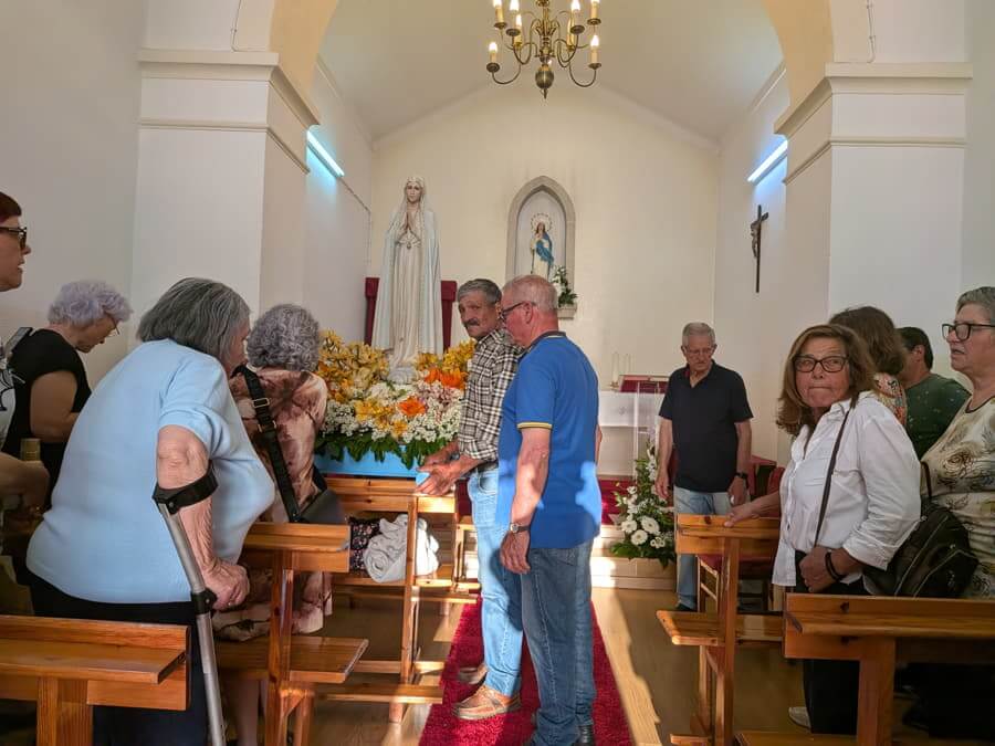 A Senhora visitou Cabeço do Moinho | Jornal de Proença